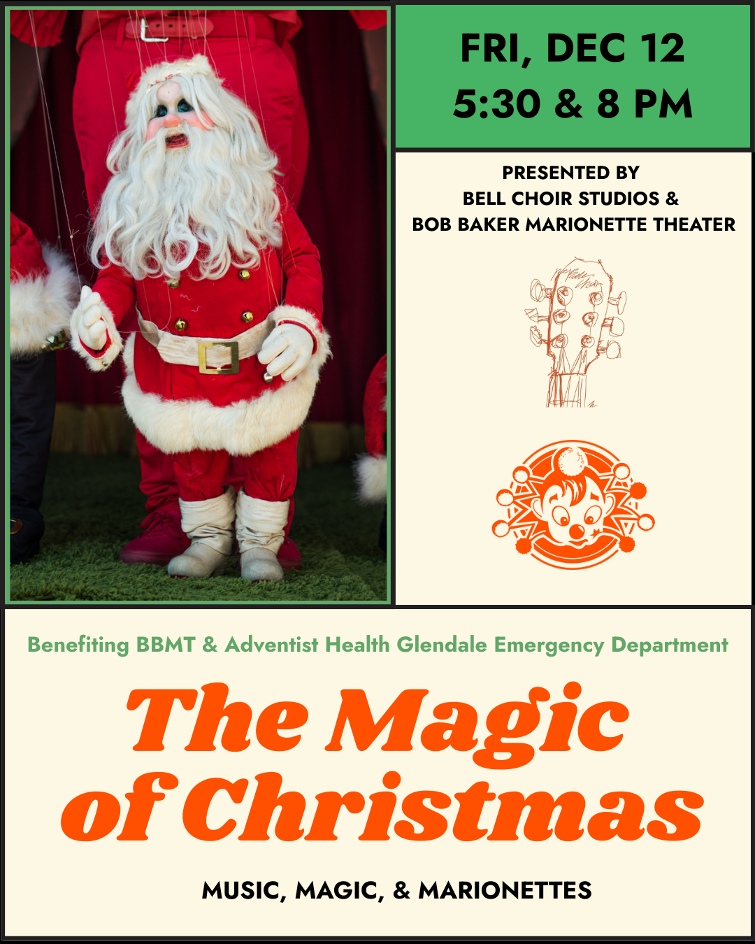 The Magic of Christmas at Bell Choir Studios — Bob Baker